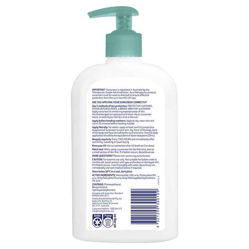 Cancer Council SPF 50+ Moisturising Sunscreen 500ml