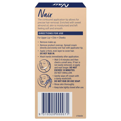 Nair Precision Facial Hair Removal Cream 20g - GimmeNow