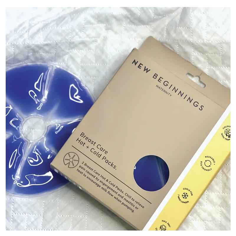 Reusable Breast Care Hot & Cold Packs - 2 Pack