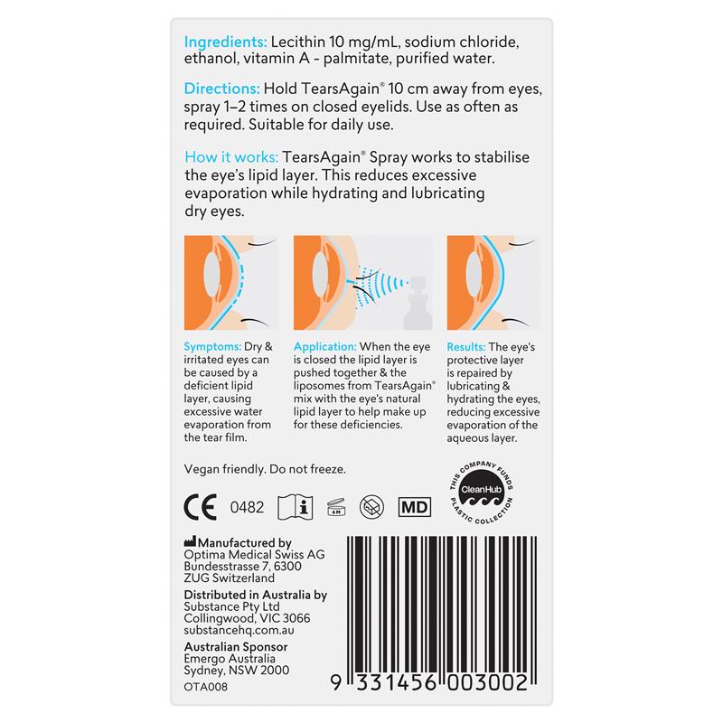 BioRevive Tears Again Spray 10ml