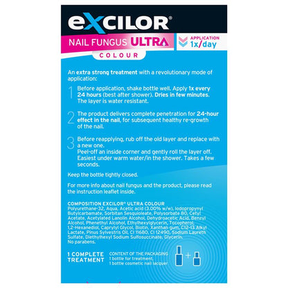 Excilor Ultra Fungal Nail Treatment Colour Red 30ml