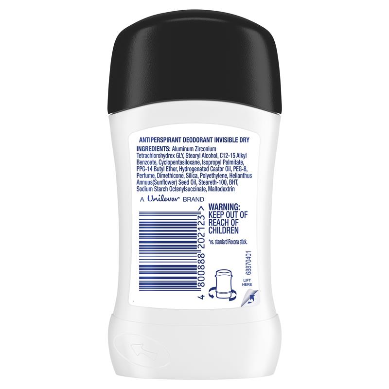Rexona Women Antiperspirant Stick Invisible Dry 42g