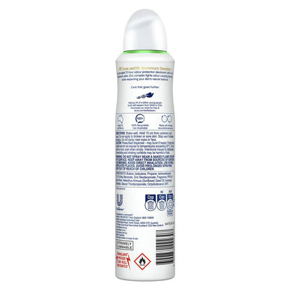 Dove Zero Aluminium Cucumber 250ml