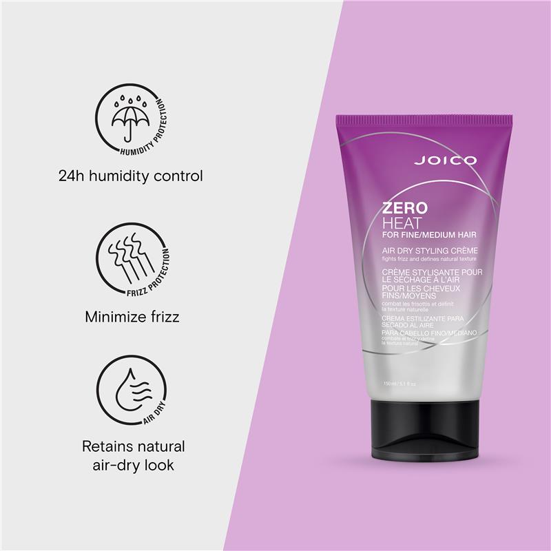 Joico Zero Heat Fine/Medium Hair Styling Creme 150ml