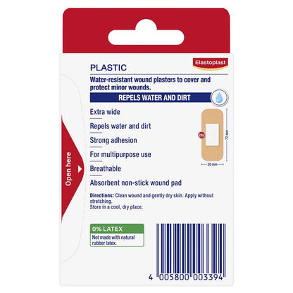 Elastoplast Extra Wide Plastic Strips 20