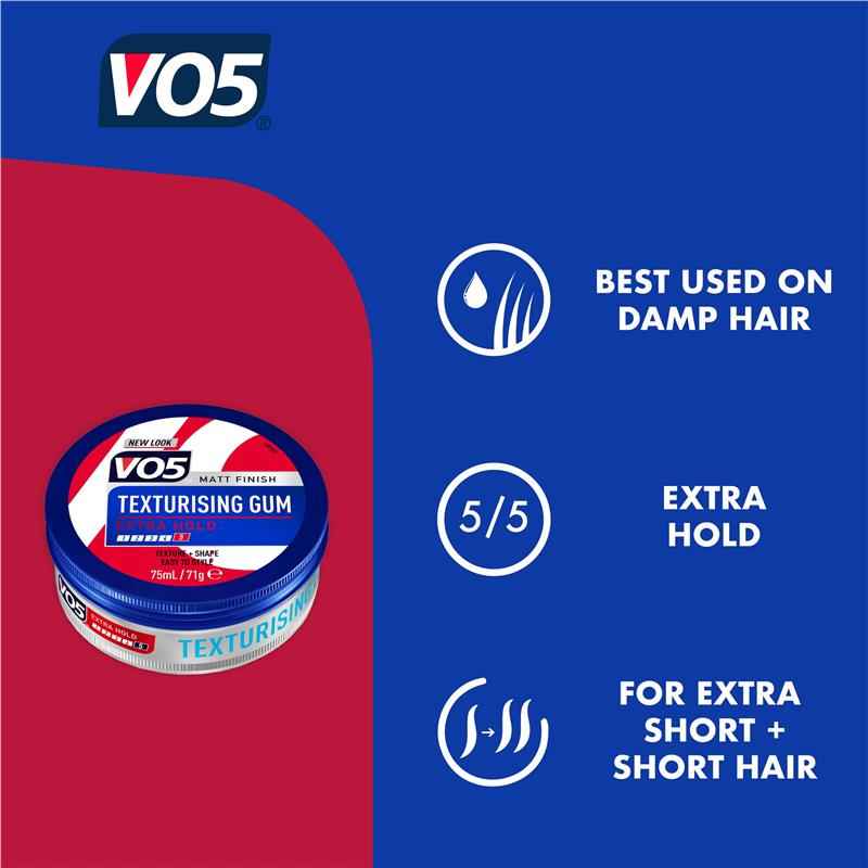 Vo5 Hair Gel Texturizing Gum 75mL