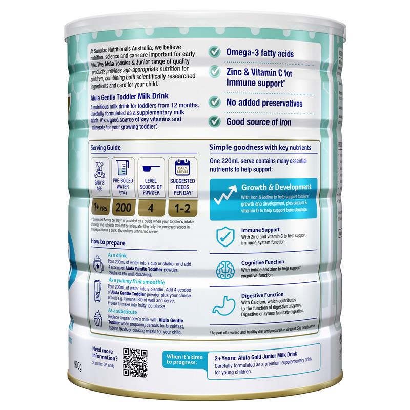 Alula Original Stage 3 Toddler Milk Drink 1 Year+ 900g