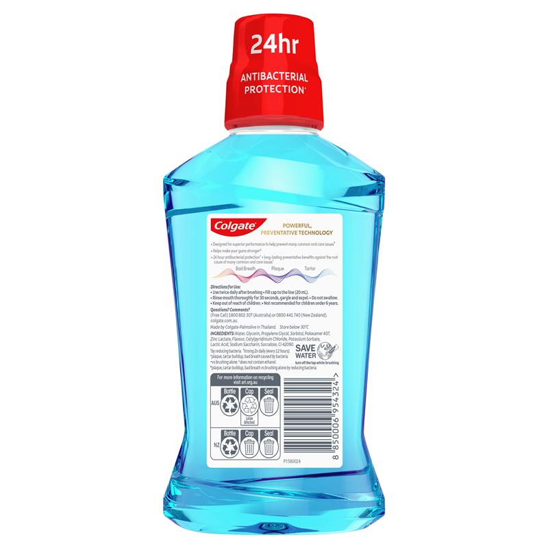Colgate Mouthwash Total Clean Mint 500ml