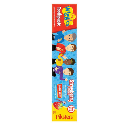 Piksters The Wiggles Toothpaste Sugar Free Strawberry Ages 2-5 96g