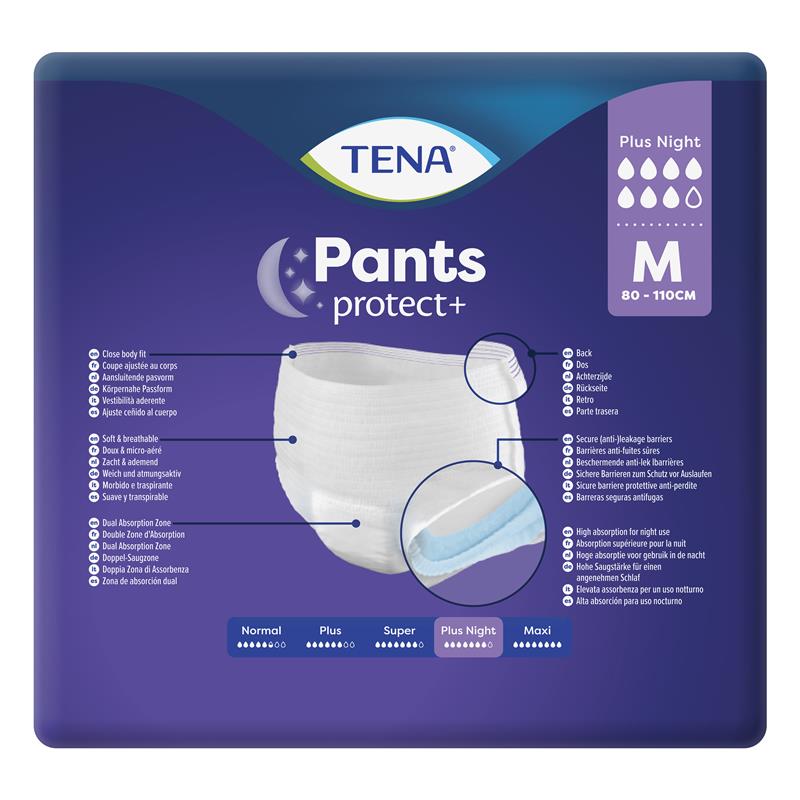 TENA Pant Night Medium 12 Pack