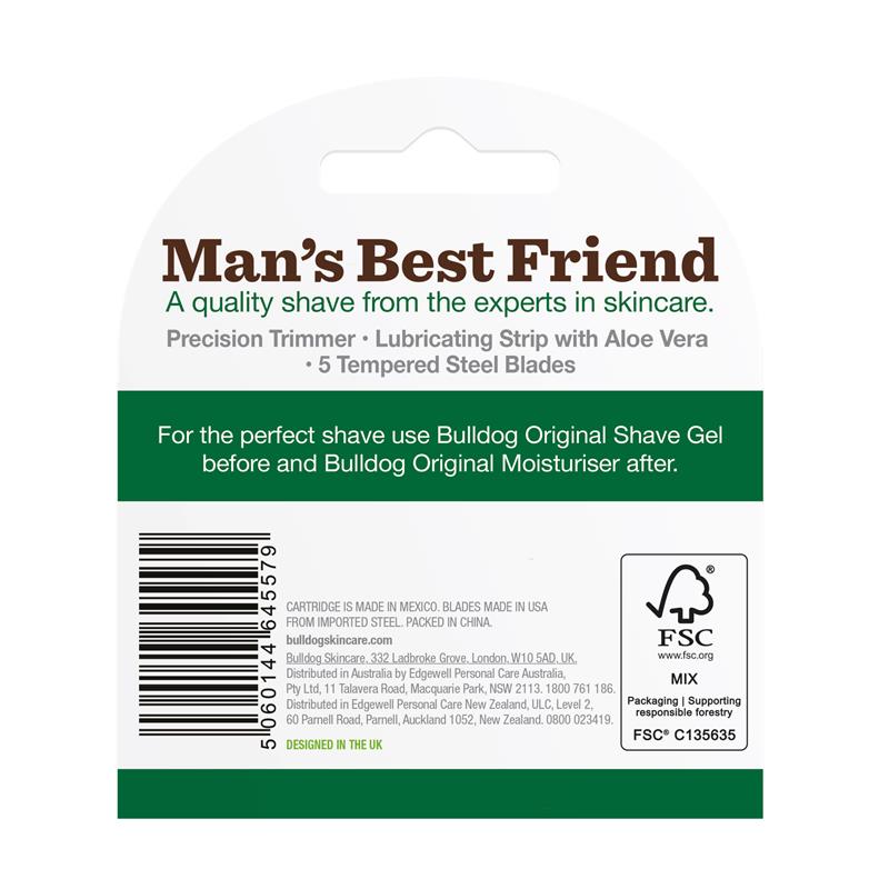 Bulldog Original Steel Blades 4 Pack