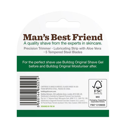 Bulldog Original Steel Blades 4 Pack