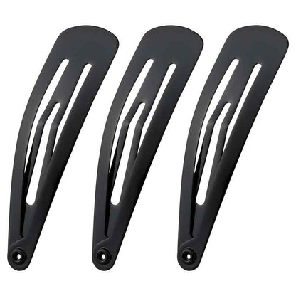 Lady Jayne One Touch Clips, Black, Pk10