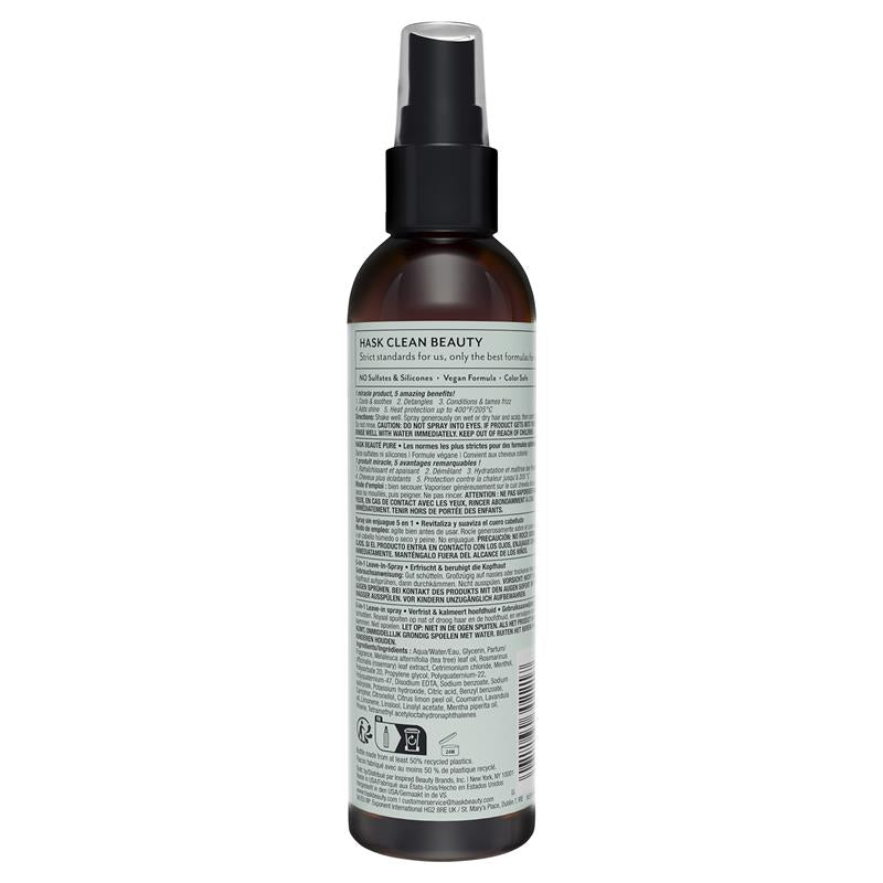 Hask Soothe + Tea Tree Oil & Rosemary Scalp Care Leave-In Spray 175ml