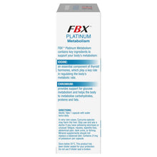 FBX Platinum Metabolism 30 Capsules