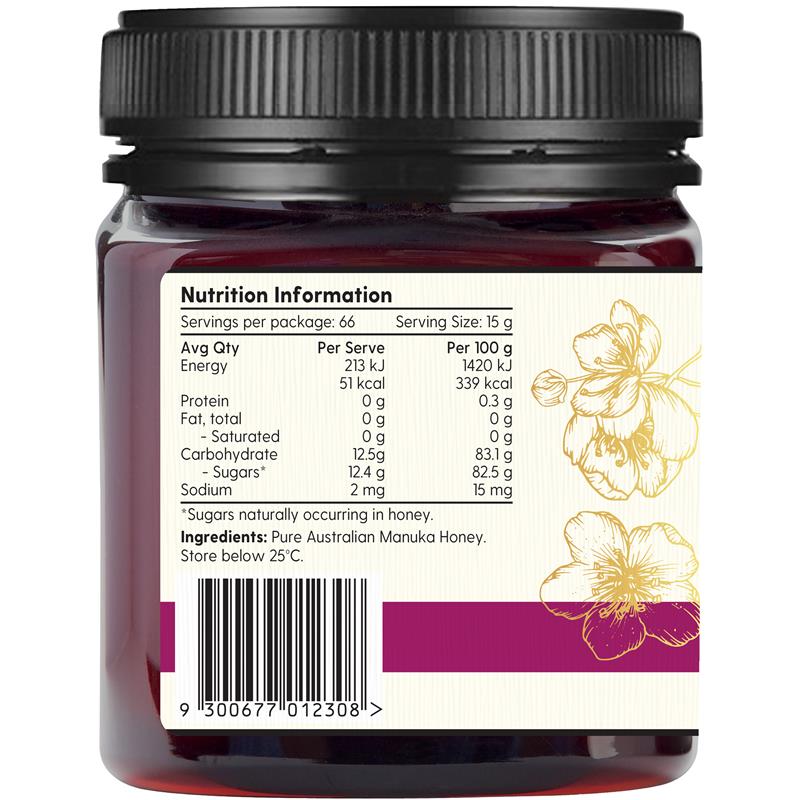 Barnes Naturals Australian Manuka Honey 1kg MGO 400+
