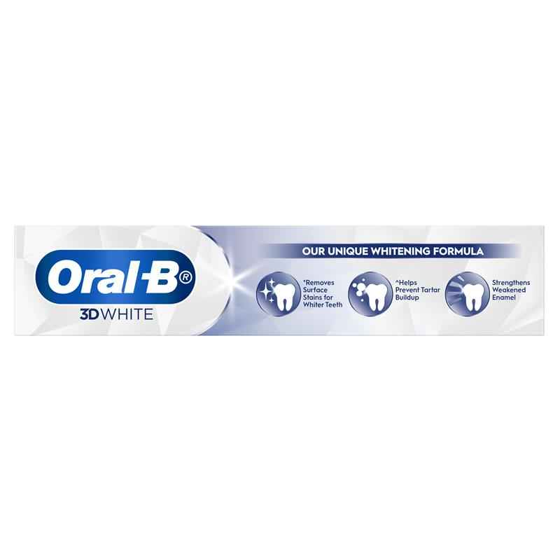 Oral B Toothpaste 3D White Long Lasting Freshness 110g