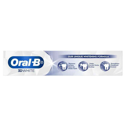 Oral B Toothpaste 3D White Long Lasting Freshness 110g