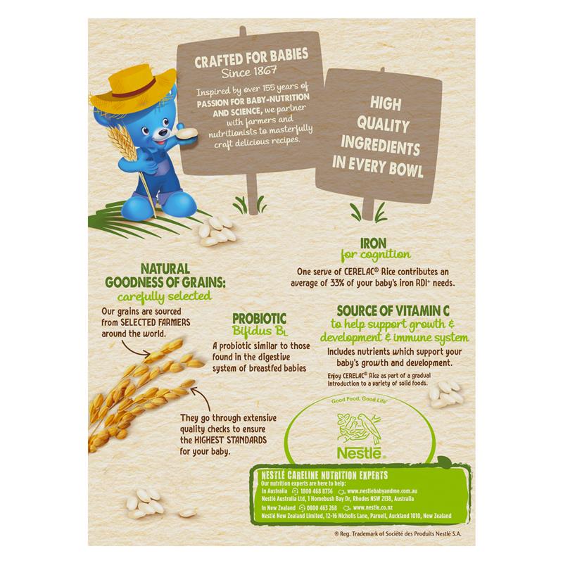 Nestle CERELAC Baby Rice Cereal Stage 1 – 200g