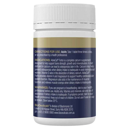 Bioceuticals AdvaCal Forte 90 Tablets NEW