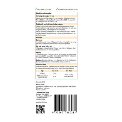Codral Kids Cold & Flu Dry Cough 200mL
