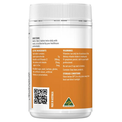 Healthy Care Super Lysine 100 Tablets