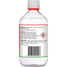 Bosisto's Eucalyptus Solution 500ml