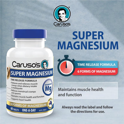 Carusos Super Magnesium 240 Tablets