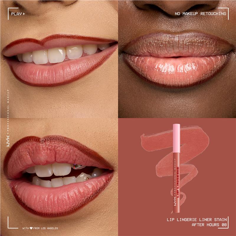 NYX Lip Lingerie Liner Stain After Hours