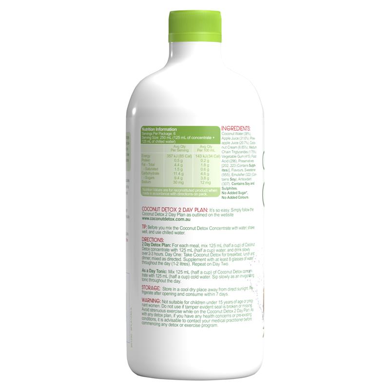 Naturopathica Fatblaster Coconut Detox 750ml