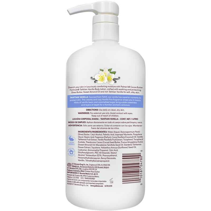 Palmers Tahitian Vanilla Body Lotion 1L