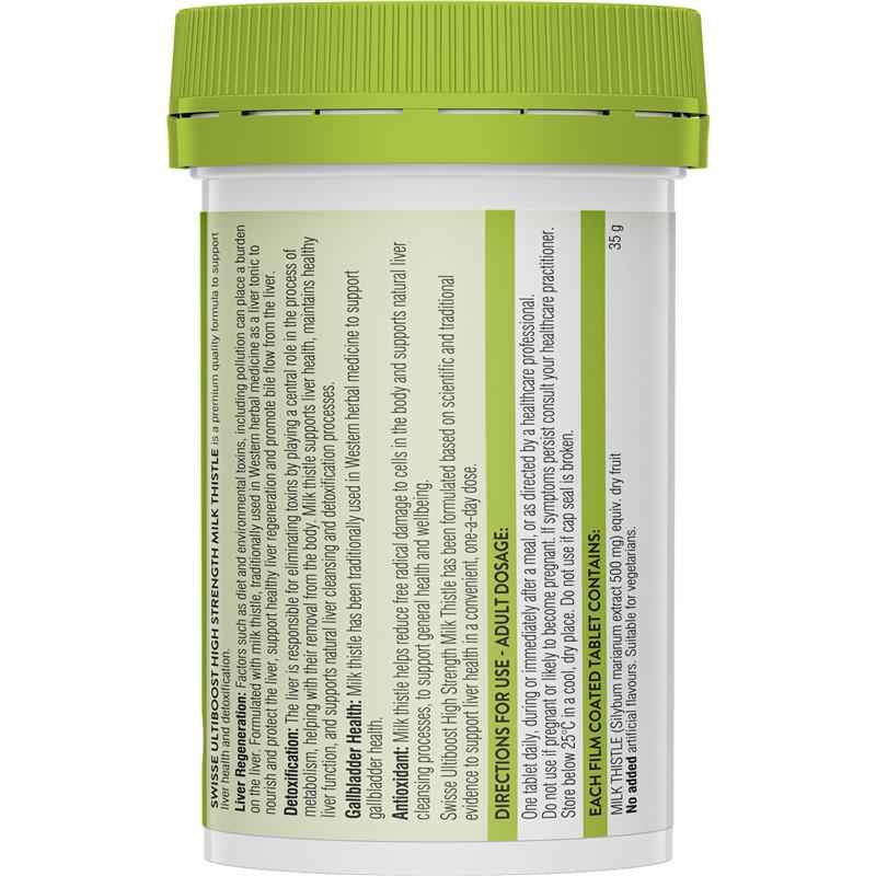 Swisse Milk Thistle 35000mg 60 Tablets