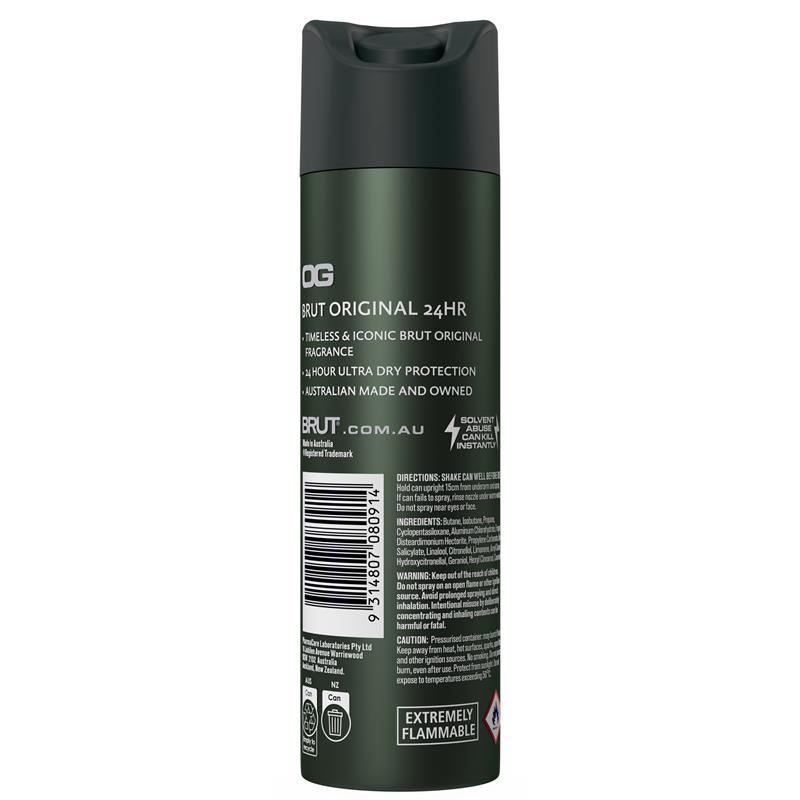 Brut Original 24HR Antiperspirant Deodorant 130g