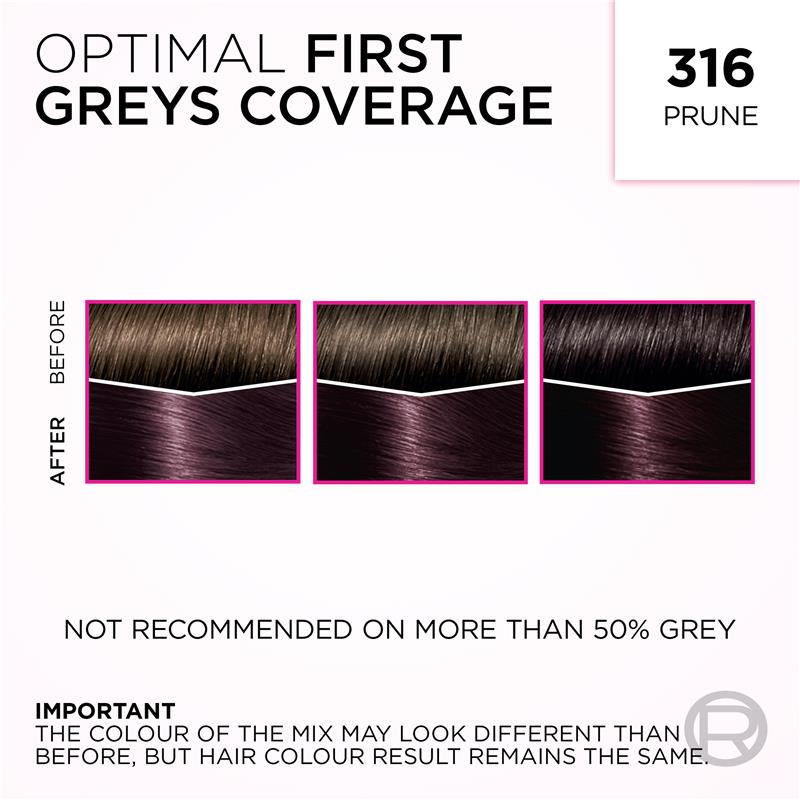L'Oreal Paris Casting Creme Gloss Semi-Permanent Hair Colour - 316 Plum (Ammonia Free)