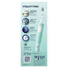 Oral B Power Toothbrush Vitality Pro Deeper Clean Mint Green