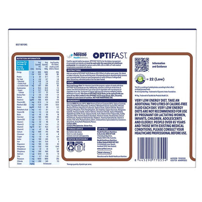 Optifast VLCD Shake Chocolate 18 x 53g - GimmeNow