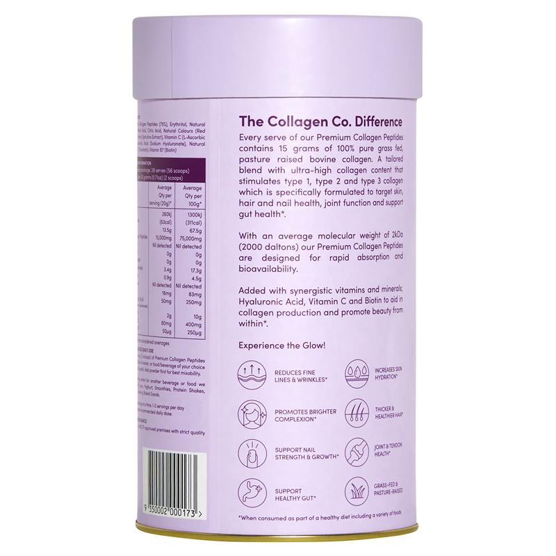 The Collagen Co Premium Collagen Peptides Mixed Berry 560g
