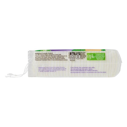 Swisspers 3in1 Argan Oil & Vitamin E Cleanser Infused Pads 60 pack
