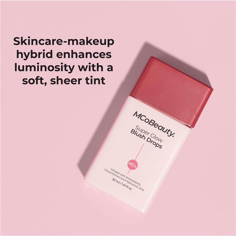MCoBeauty Super Glow Blush Drops Peach Pink