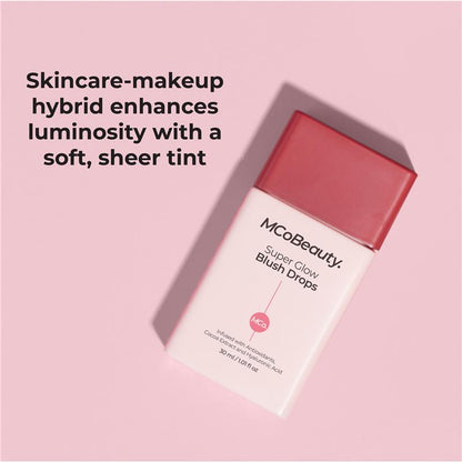 MCoBeauty Super Glow Blush Drops Peach Pink