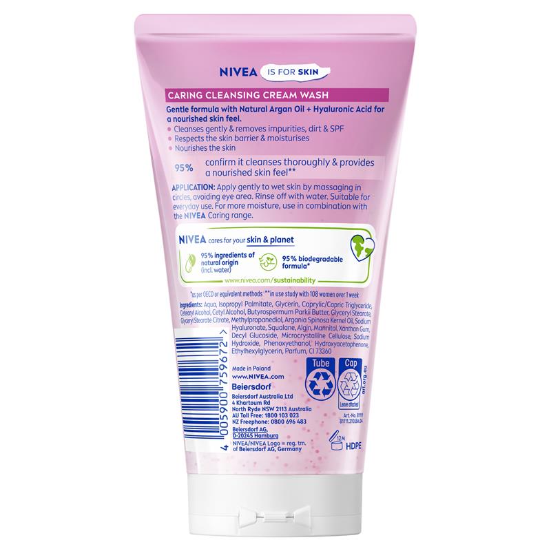 NIVEA Daily Essentials Gentle Face Wash Cleanser 150ml