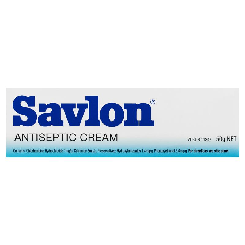 Savlon Antiseptic Cream for Cuts Grazes Bites 50g