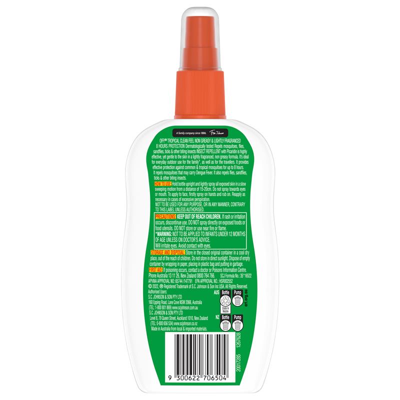 Off! Tropical Strength Insect Repellent Pump 175g