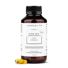 JSHEALTH Fish Oil + 120 Capsules