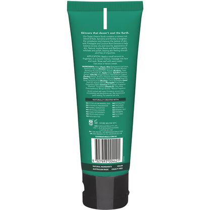 Sukin Super Greens Detoxifying Facial Scrub 125ml