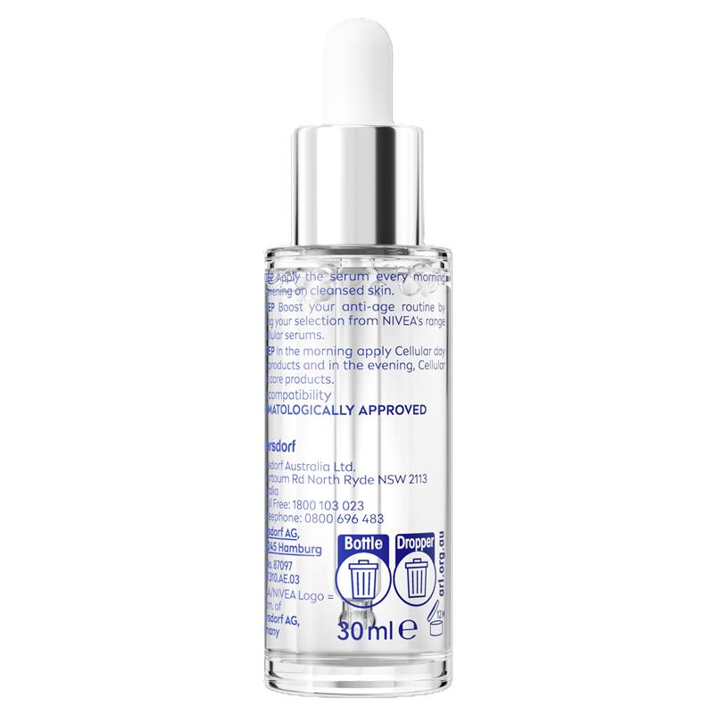 NIVEA Cellular Filler Expert Replumping Hyaluronic Serum 30Ml