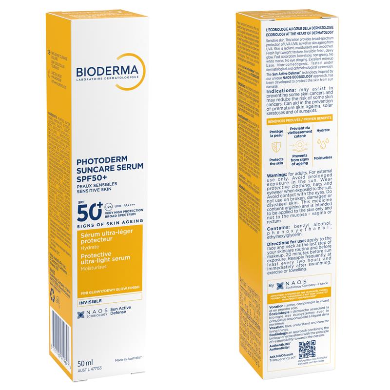 Bioderma Photoderm Suncare Serum SPF50+ 50ml