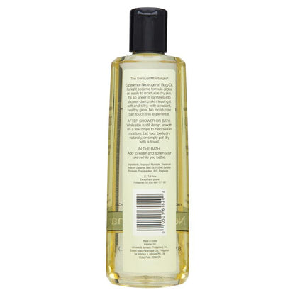 Neutrogena Light Sesame Body Oil 250 mL