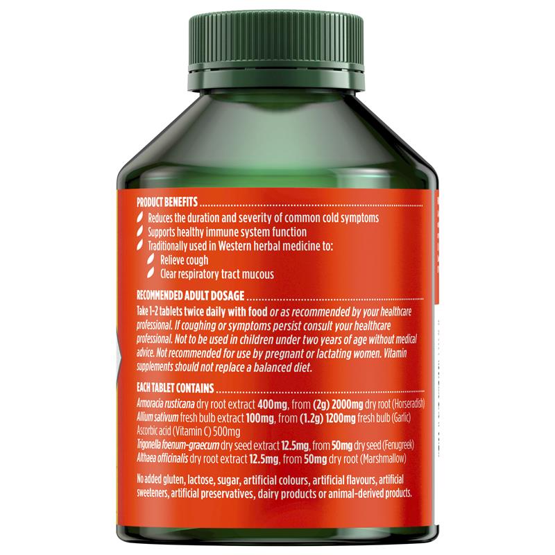 Nature's Own Triple Strength Garlic + C Horseradish 200 Tablets Exclusive Size - GimmeNow