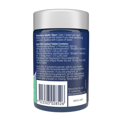 Bioglan L Theanine PM Calm & Sleep 50 Capsules